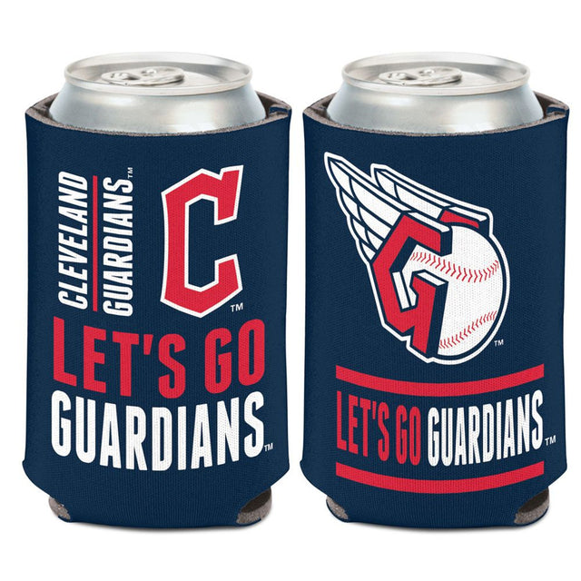 Diseño del eslogan del enfriador de latas de los Cleveland Guardians