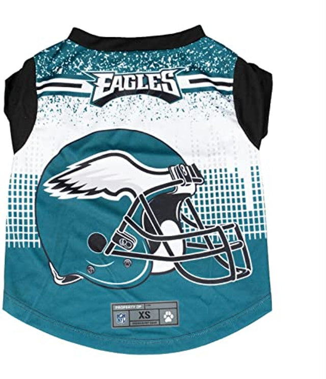 Camiseta de rendimiento para mascotas de los Philadelphia Eagles, talla M