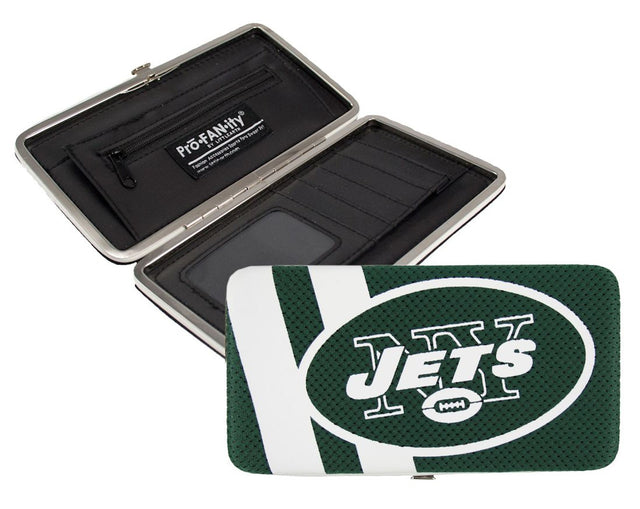 Cartera de malla con diseño de los New York Jets