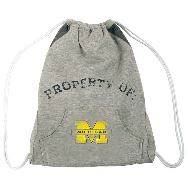 Bolsa con cordón y capucha de los Michigan Wolverines