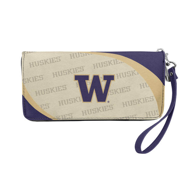 Washington Huskies Wallet Curve Organizer Style