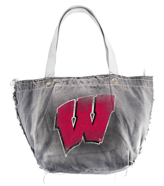 Bolso vintage de los Wisconsin Badgers