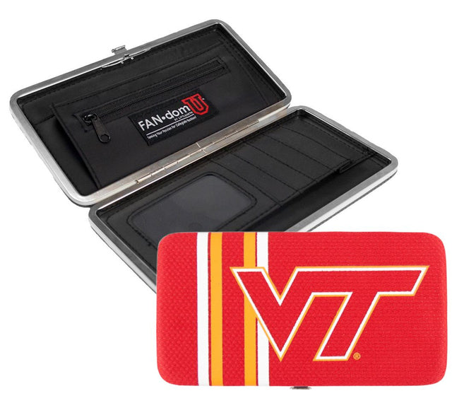 Cartera de malla con diseño de los Virginia Tech Hokies