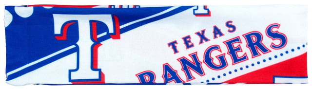 Diadema elástica con estampado de los Texas Rangers