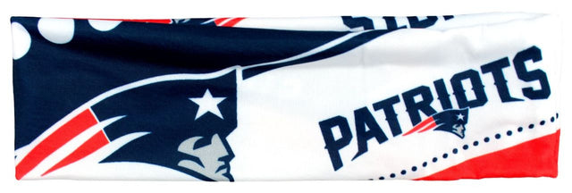 Diadema elástica con estampado de los New England Patriots