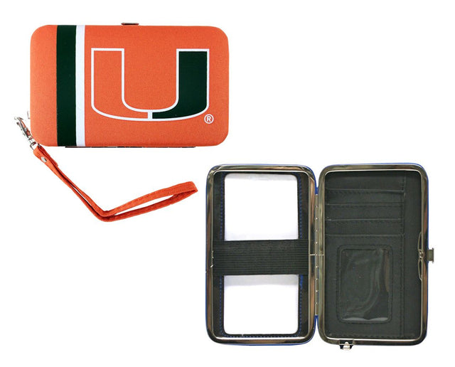 Miami Hurricanes Shell Wristlet