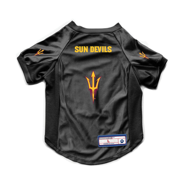 Arizona State Sun Devils Pet Jersey Stretch Size Big Dog