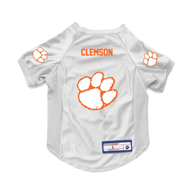 Jersey elástico para mascotas de Clemson Tigers, talla grande, para perros