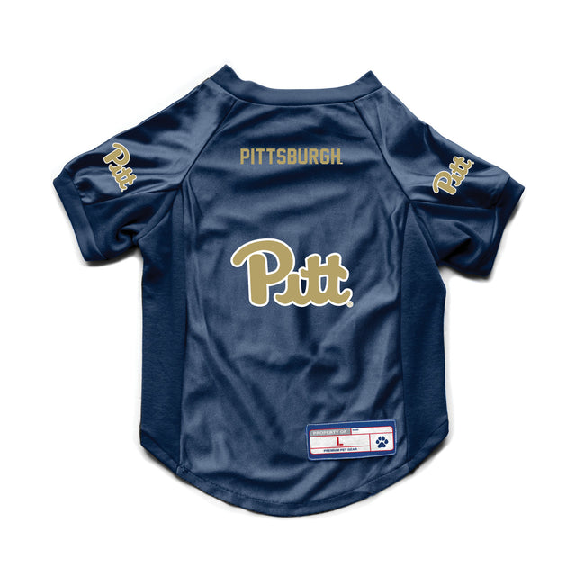 Camiseta elástica para mascotas de los Pittsburgh Panthers, talla grande, para perros