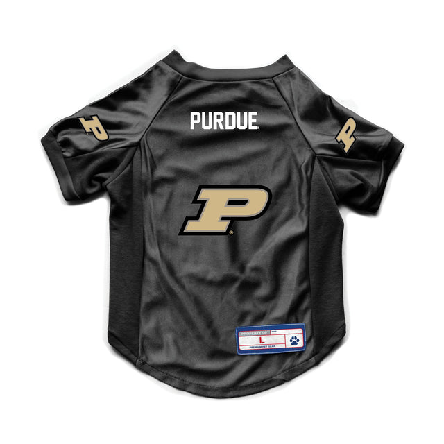 Jersey elástico para mascotas Purdue Boilermakers, talla grande para perros