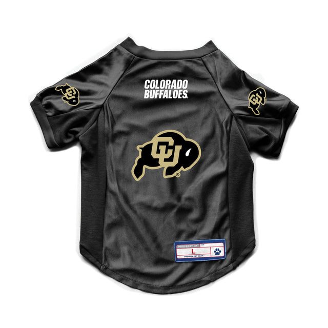 Jersey elástico para mascotas de Colorado Buffaloes, talla grande para perros