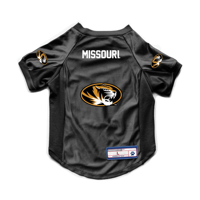 Jersey elástico para mascotas de Missouri Tigers, talla grande para perros