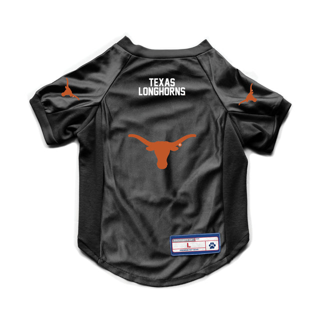 Jersey elástico para mascotas de Texas Longhorns, talla grande para perros