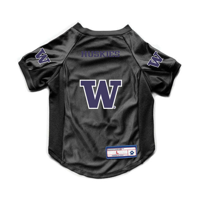 Washington Huskies Pet Jersey Stretch Size Big Dog