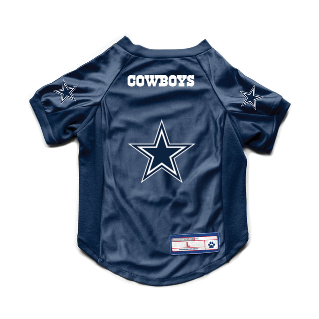 Jersey elástico para mascotas de los Dallas Cowboys, talla grande para perros