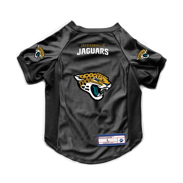 Jersey elástico para mascotas de los Jacksonville Jaguars, talla grande, para perros