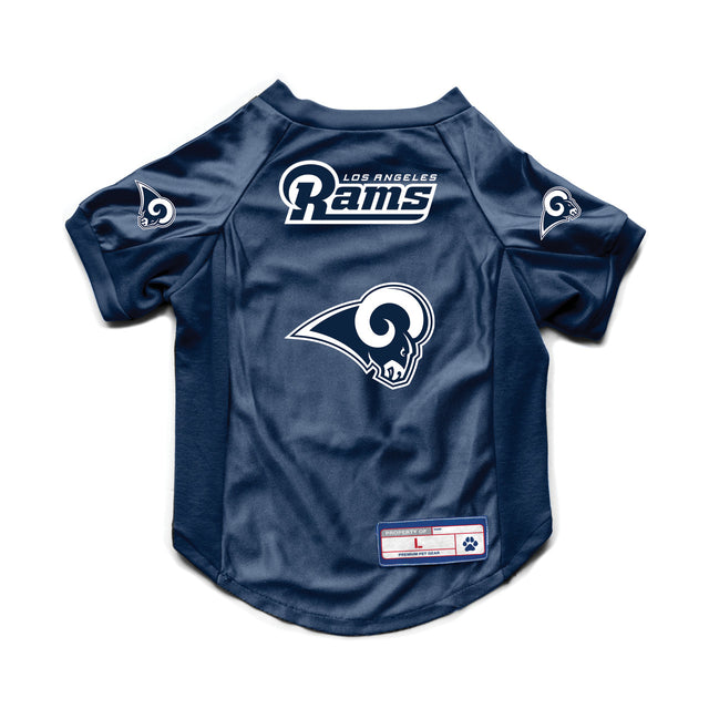 Jersey elástico para mascotas de Los Angeles Rams, talla grande, para perros