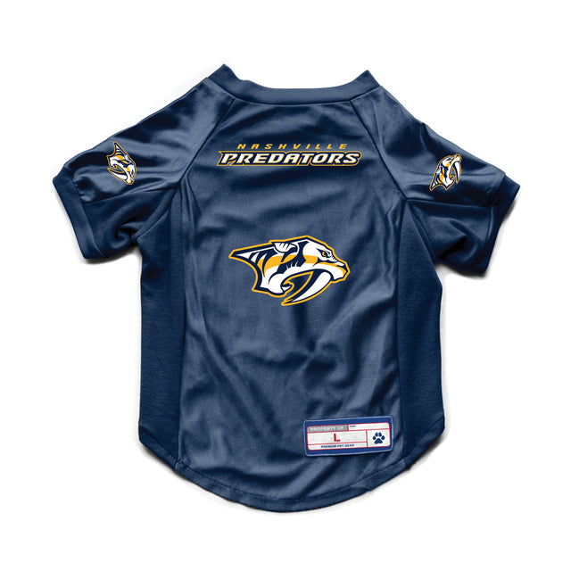 Jersey elástico para mascotas Nashville Predators, talla grande, para perros