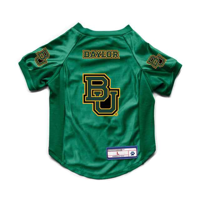 Baylor Bears Pet Jersey Stretch Size L