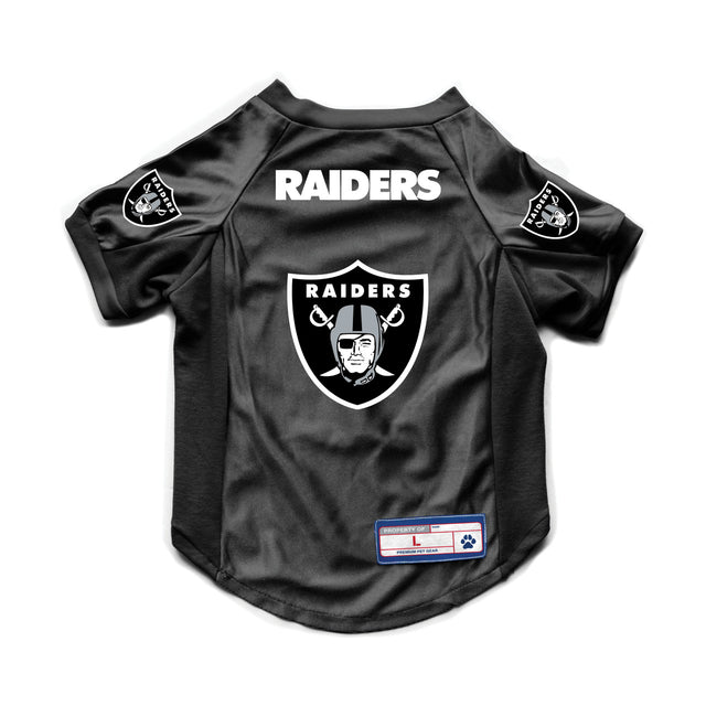 Jersey elástico para mascotas de los Las Vegas Raiders, talla XS