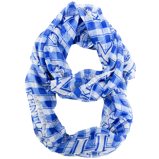 Kentucky Wildcats Infinity Scarf - Plaid