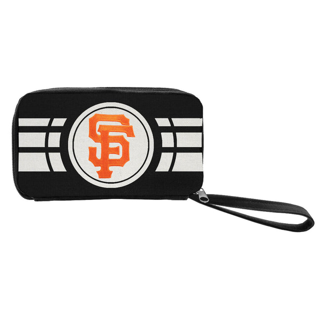 Cartera con cremallera Ripple de los Gigantes de San Francisco