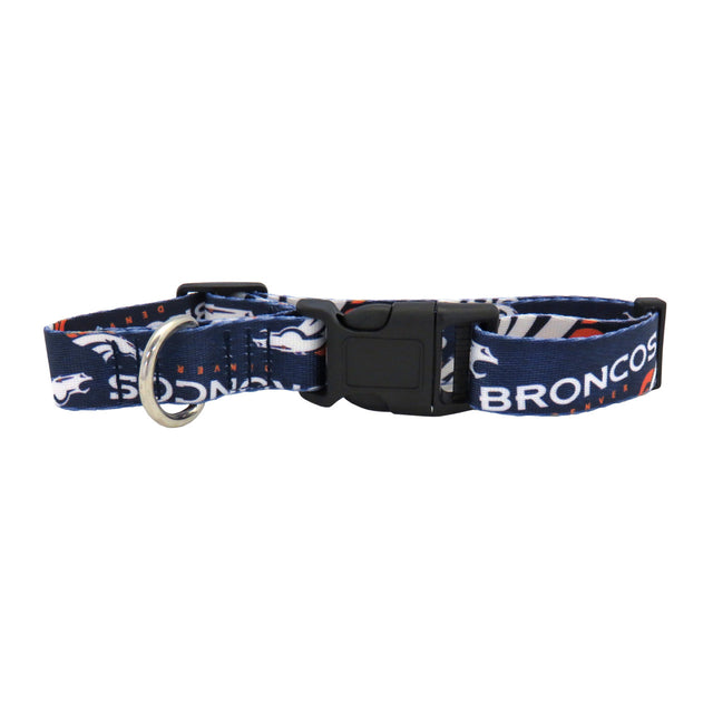 Collar para mascotas de los Denver Broncos, talla XS