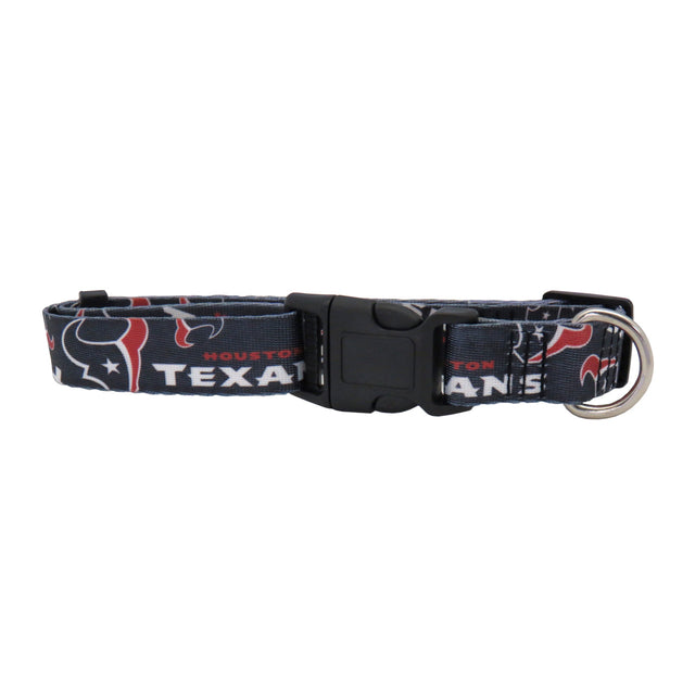 Collar para mascotas de los Houston Texans, talla S