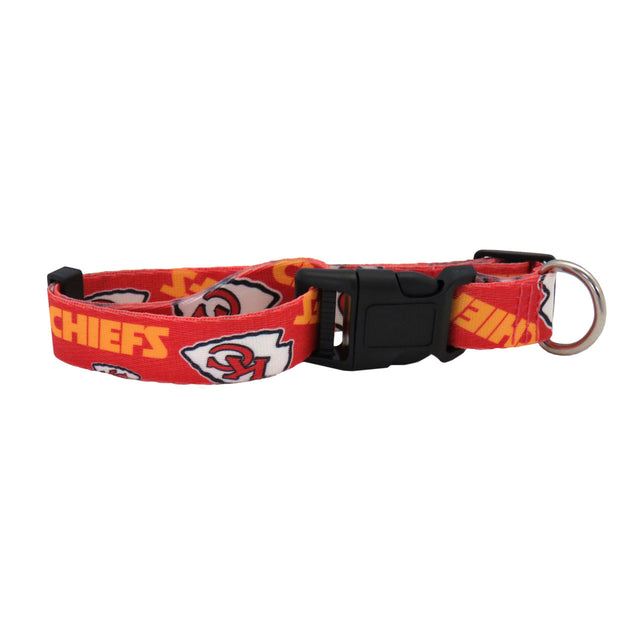 Collar para mascota de los Kansas City Chiefs, talla S