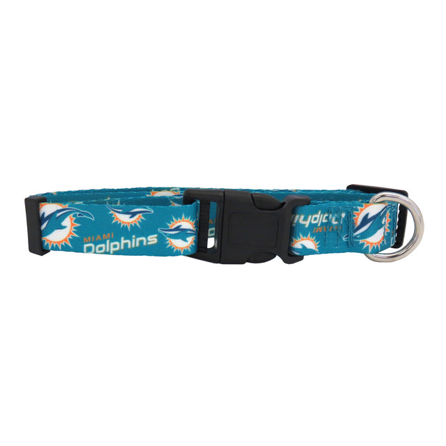 Collar para mascota de los Miami Dolphins, talla S