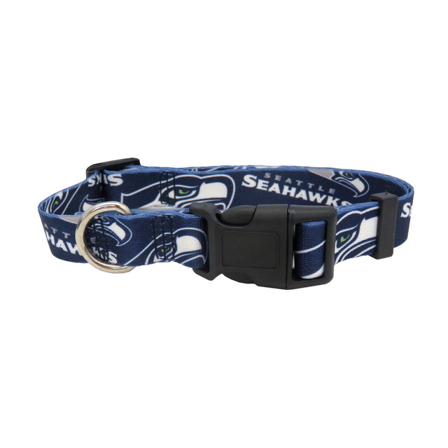 Collar para mascotas de los Seattle Seahawks, talla S