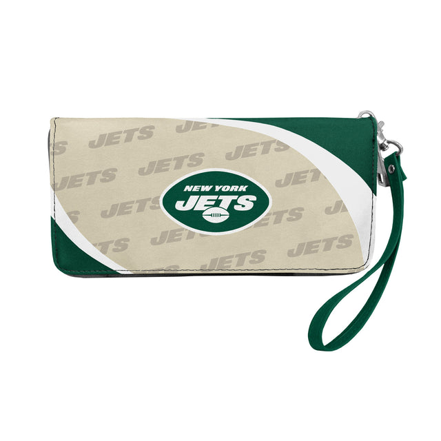 Organizador de billetera curva estilo alternativo de los New York Jets