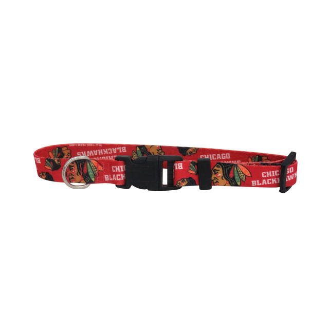 Collar para mascotas de los Chicago Blackhawks, talla S