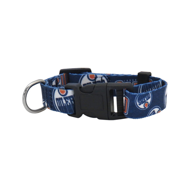 Collar para mascotas de los Edmonton Oilers, talla L