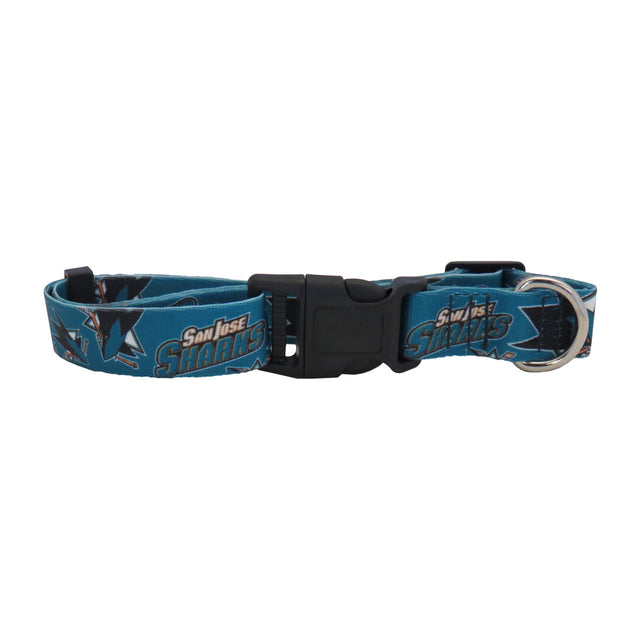 Collar para mascotas de San Jose Sharks, talla S