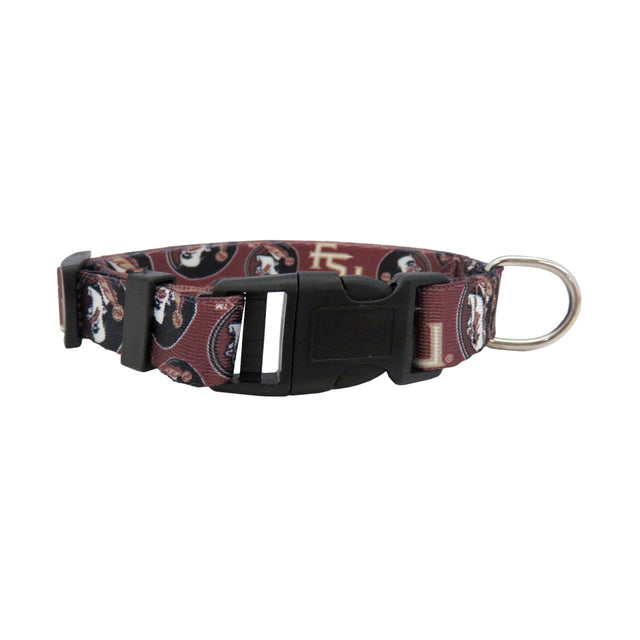 Collar para mascotas de los Florida State Seminoles, talla S