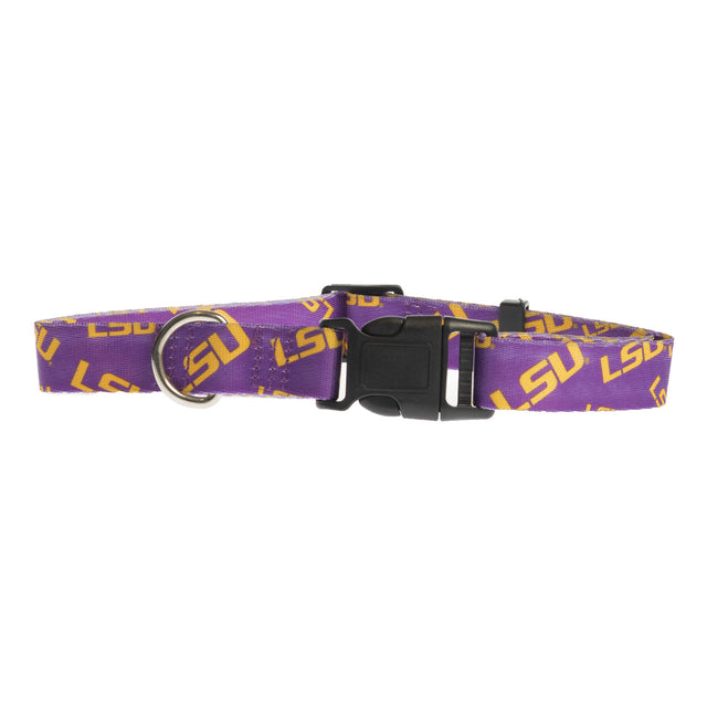 Collar para mascotas de los LSU Tigers, talla M