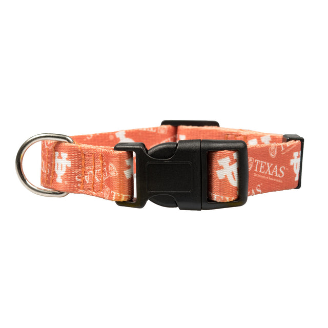 Collar para mascotas Texas Longhorns, talla S