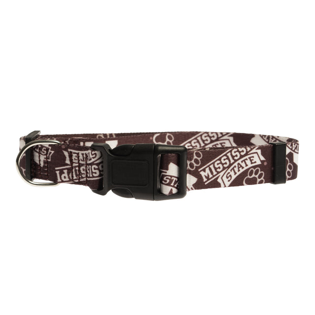 Collar para mascotas Mississippi State Bulldogs, talla S