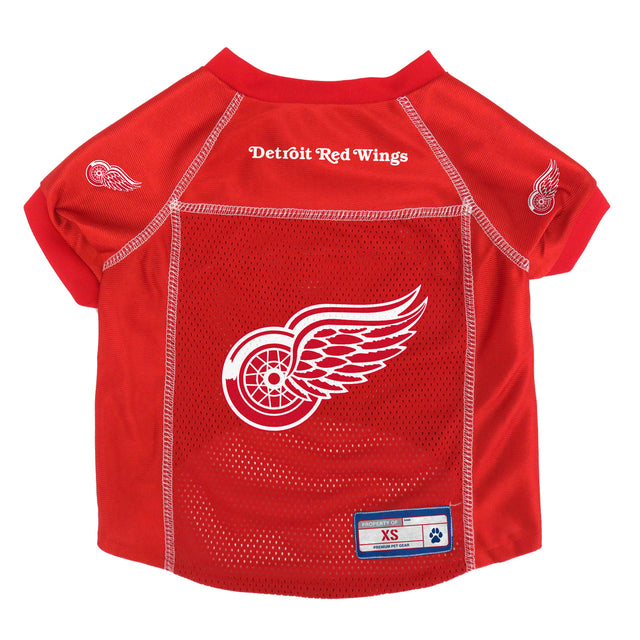 Camiseta para mascota de los Detroit Red Wings, talla XS