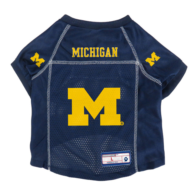 Camiseta para mascota de los Wolverines de Michigan, talla L