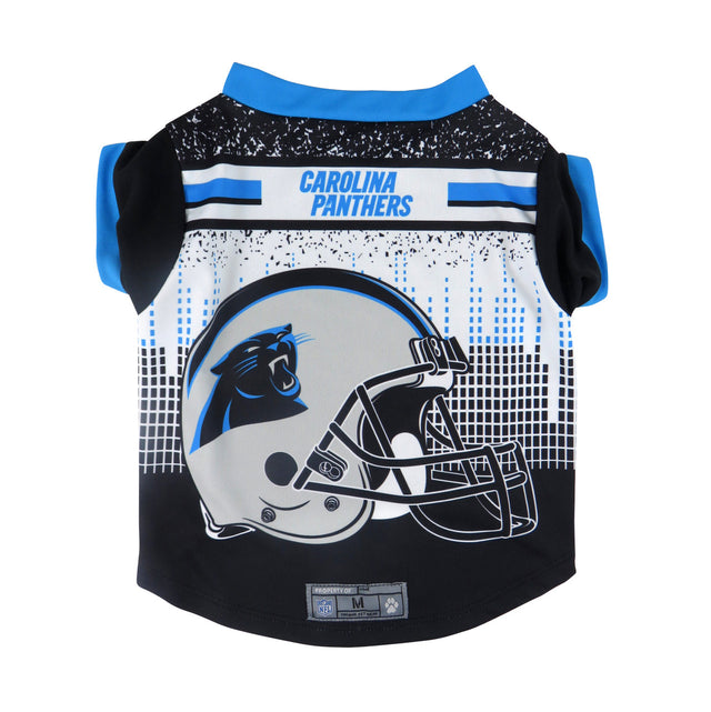 Camiseta de rendimiento para mascotas de los Carolina Panthers, talla M