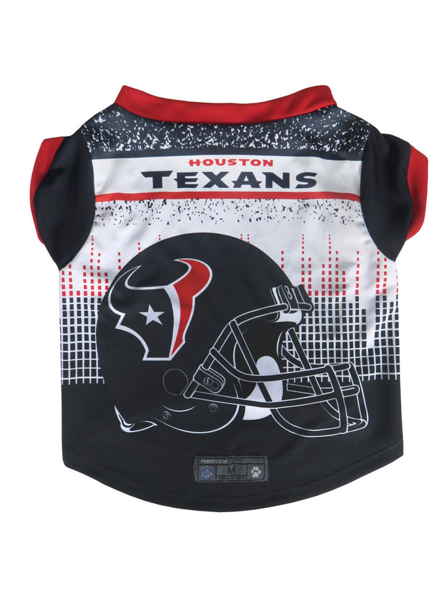 Camiseta de rendimiento para mascotas de los Houston Texans, talla XS