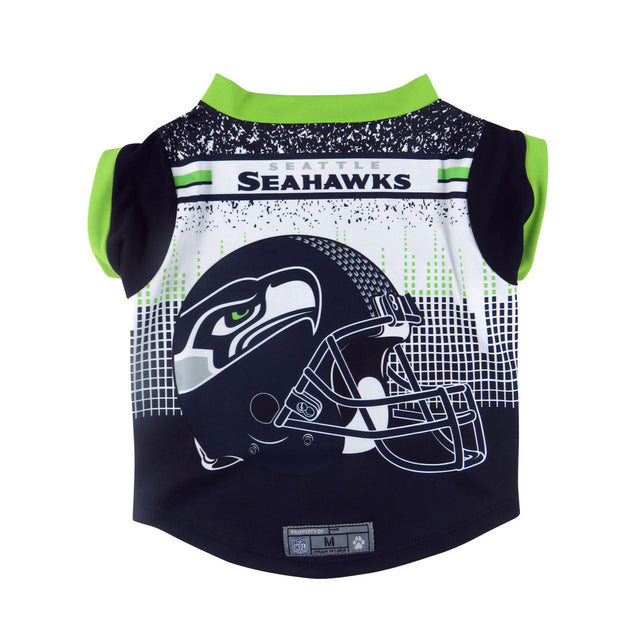 Camiseta de rendimiento para mascotas de los Seattle Seahawks, talla XS