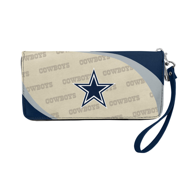 Cartera con organizador curvo de los Dallas Cowboys