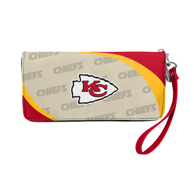 Cartera con organizador curvo de los Kansas City Chiefs