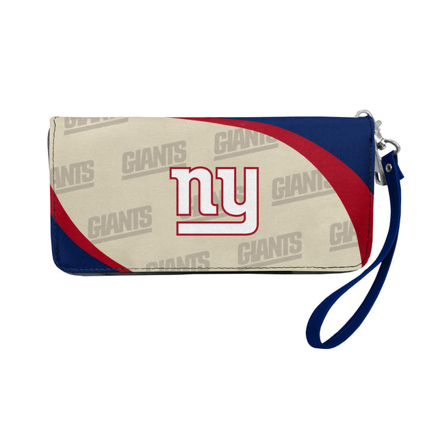 Cartera con organizador curvo de los New York Giants