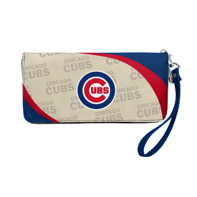 Cartera con organizador curvo de los Chicago Cubs