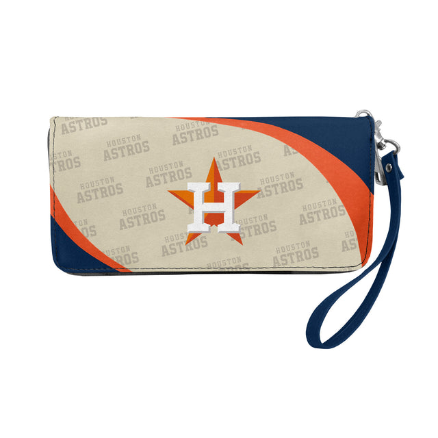 Cartera con organizador curvo de los Houston Astros