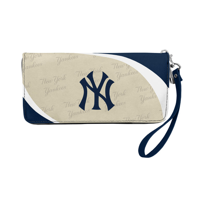 Cartera con organizador curvo de los New York Yankees